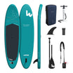 Cruiser 2.0 SUP | Inflatable Paddle Board | 10'9ft | Aqua - Wave Sups USA