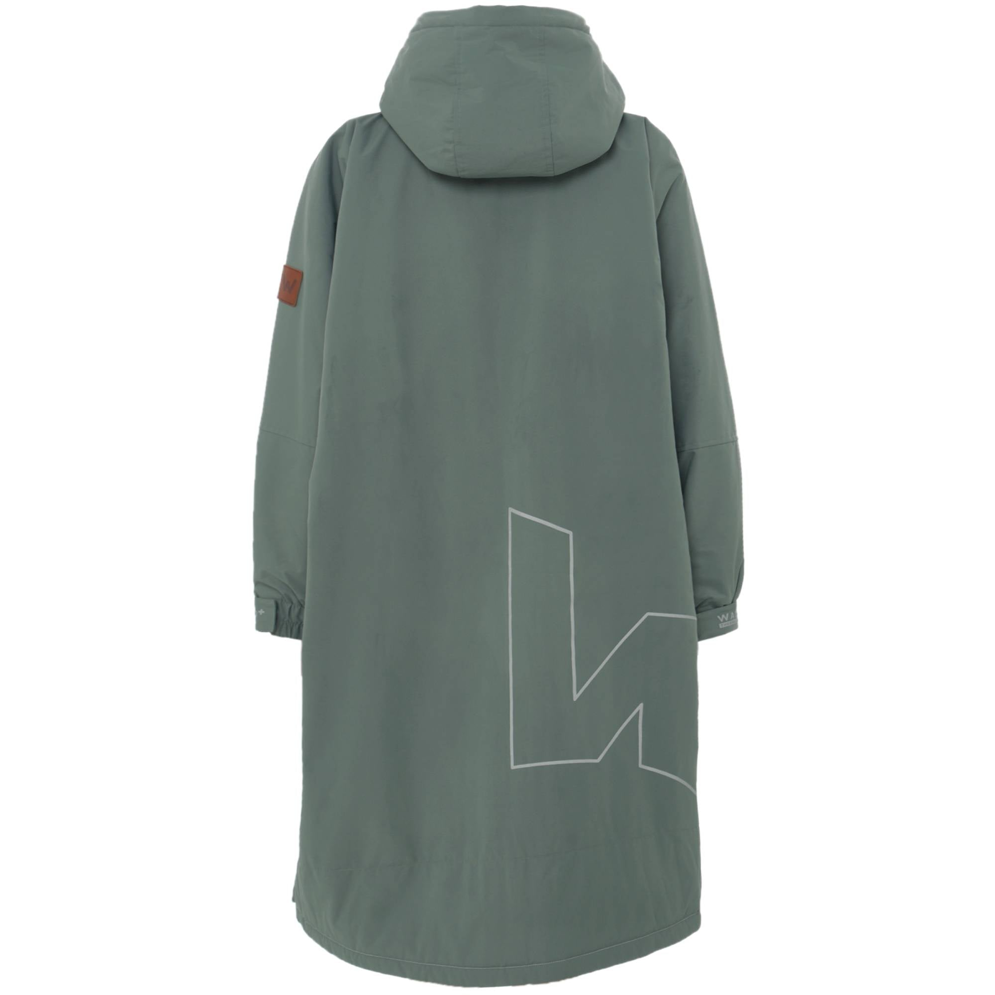 Fleece - Lined Changing Robe | Unisex | Sage - Wave Sups USA