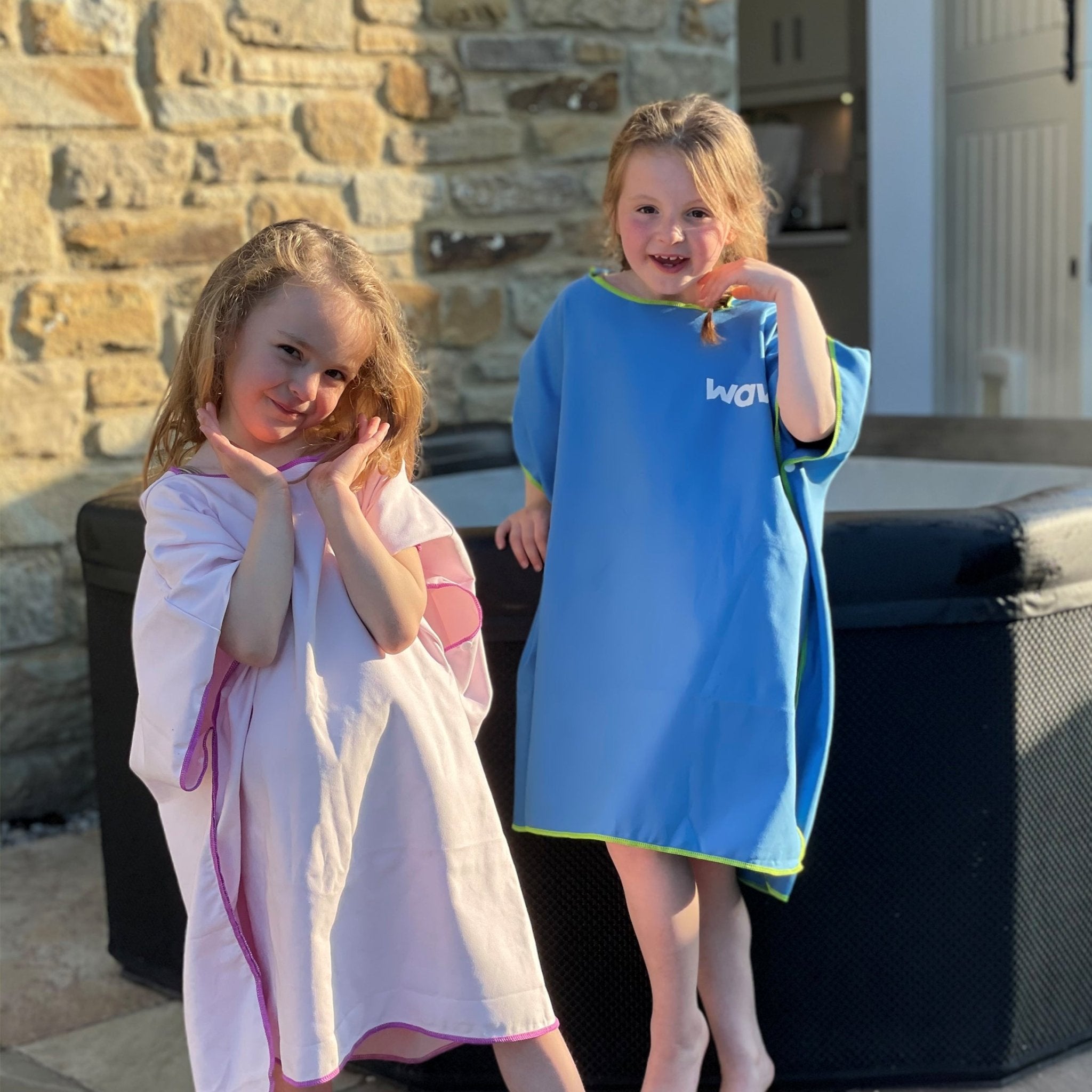 Kids Changing Robe | Blue - Wave Sups USA