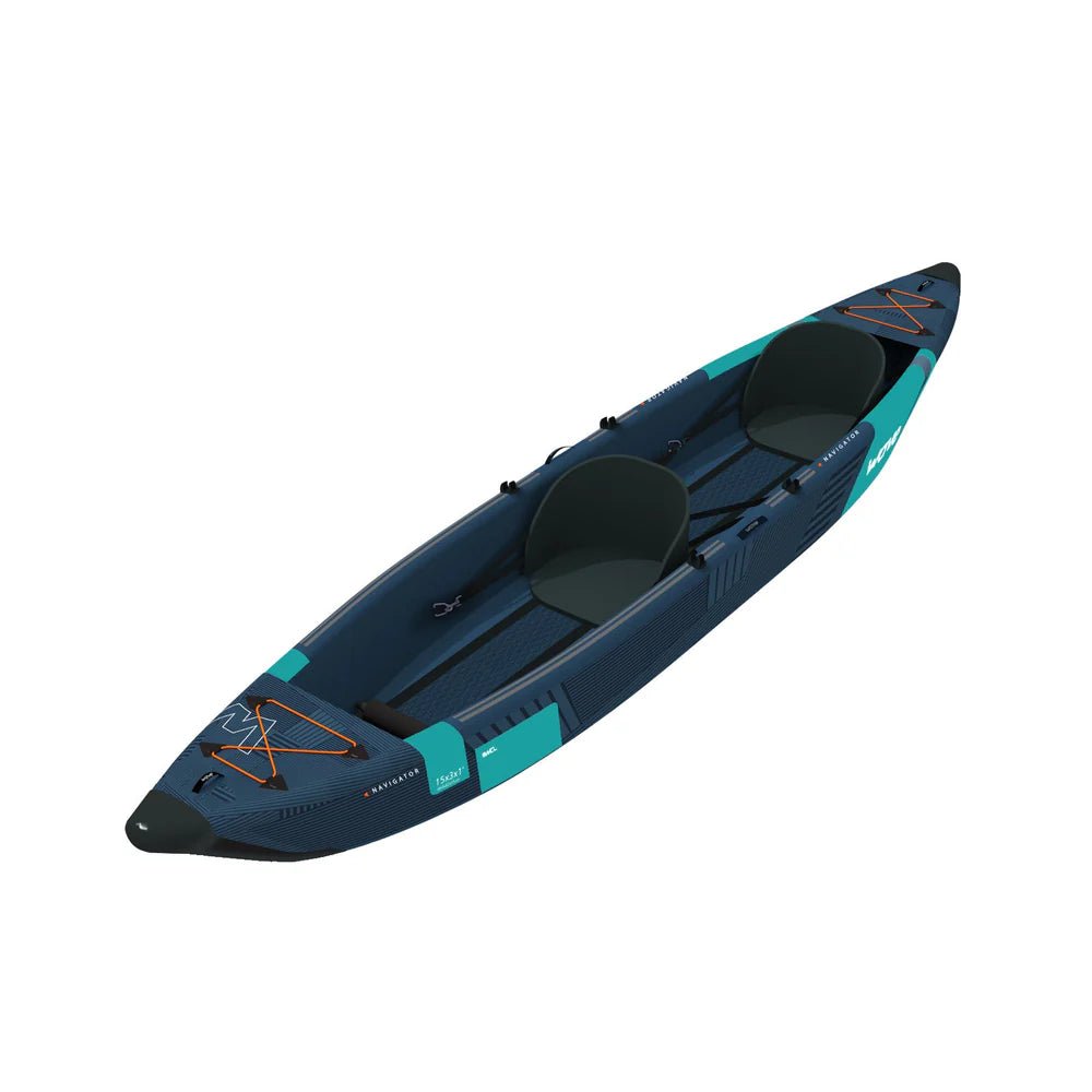 Navigator | Inflatable Kayak | Drop - Stitch | 1 - 2/2 - 3 Seater - Wave Sups USA