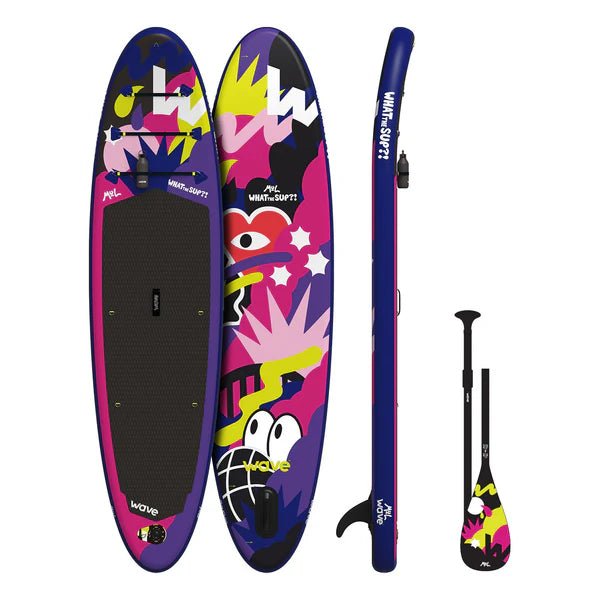 What The SUP?! | Inflatable Stand - Up Paddleboard | MUL Limited Edition | 10'9 - Wave Sups USA