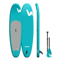 Cruiser SUP | Inflatable Stand-Up Paddleboard | 10/11ft | Aqua - Wave Sups USA