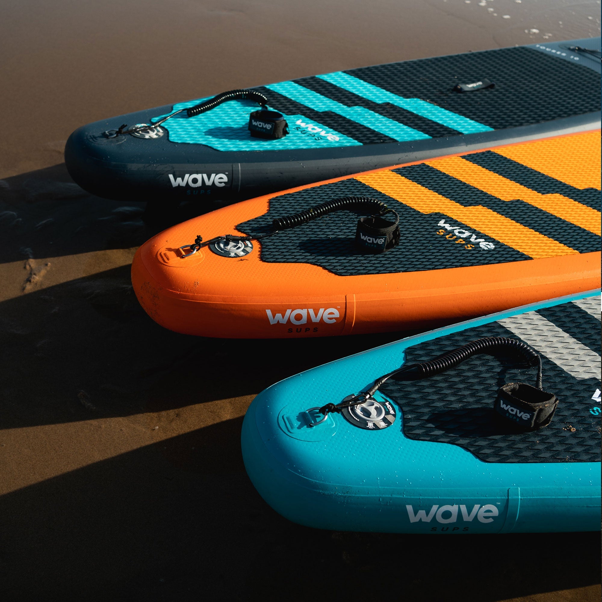Tourer SUP | Inflatable Stand-Up Paddleboard | 10/11ft | Aqua - Wave Sups USA