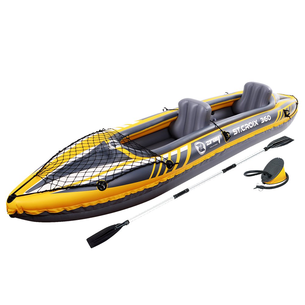 Zray St.Croix 360 | Inflatable Kayak | 2 Person | Yellow - Wave Sups USA
