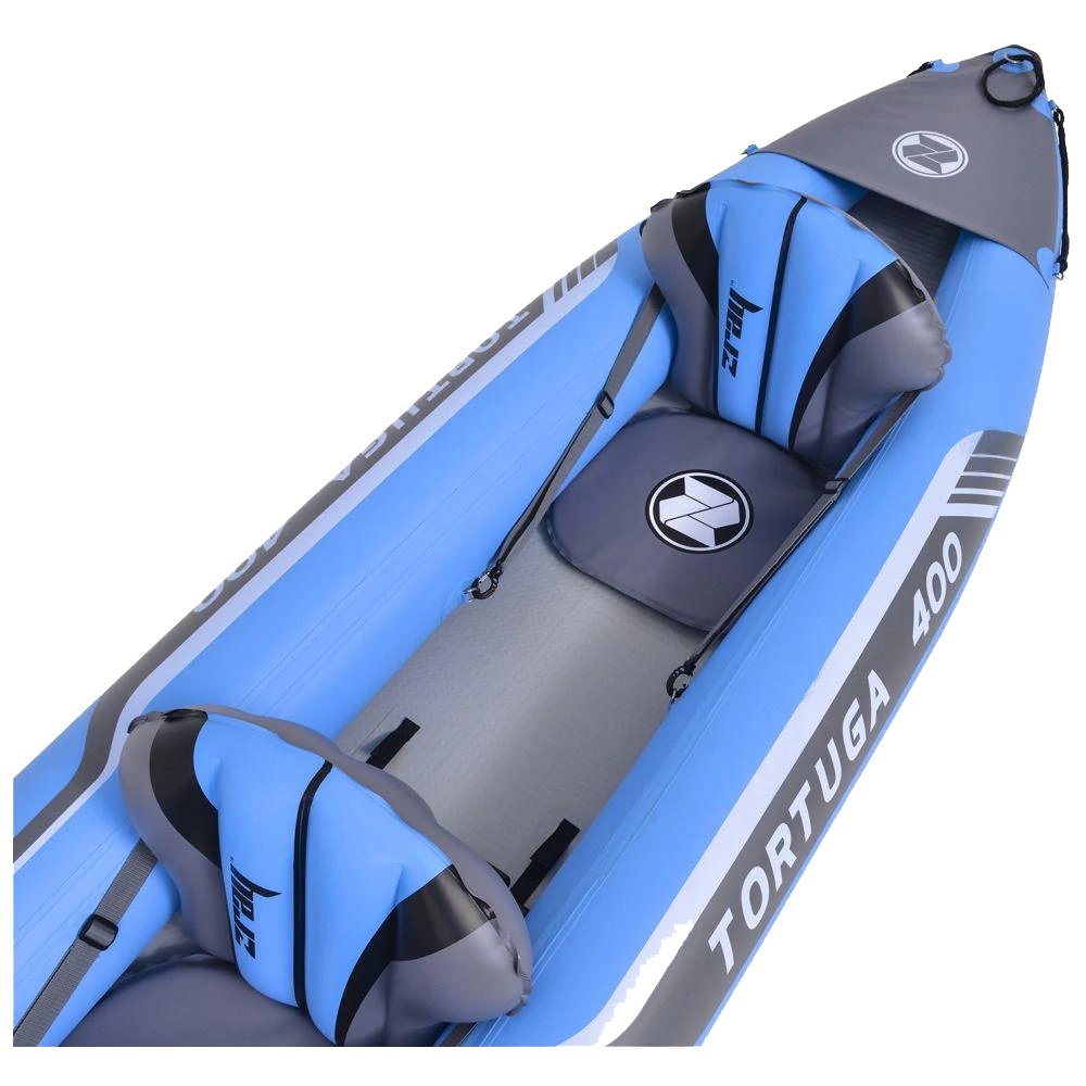 Zray Tortuga 400 | Inflatable Kayak | 2 Person | Blue - Wave Sups USA